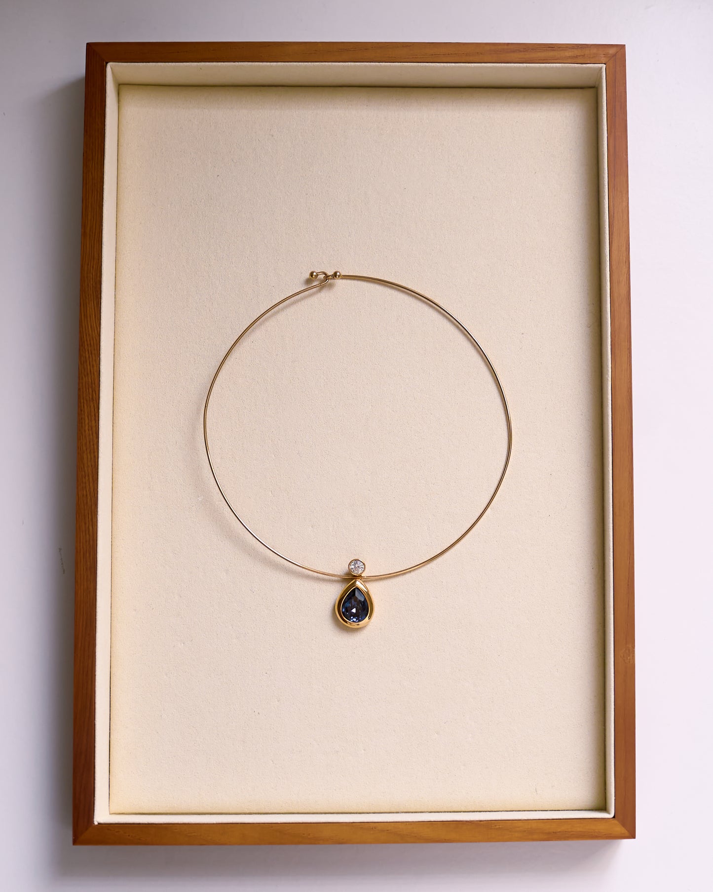 blue stone necklace