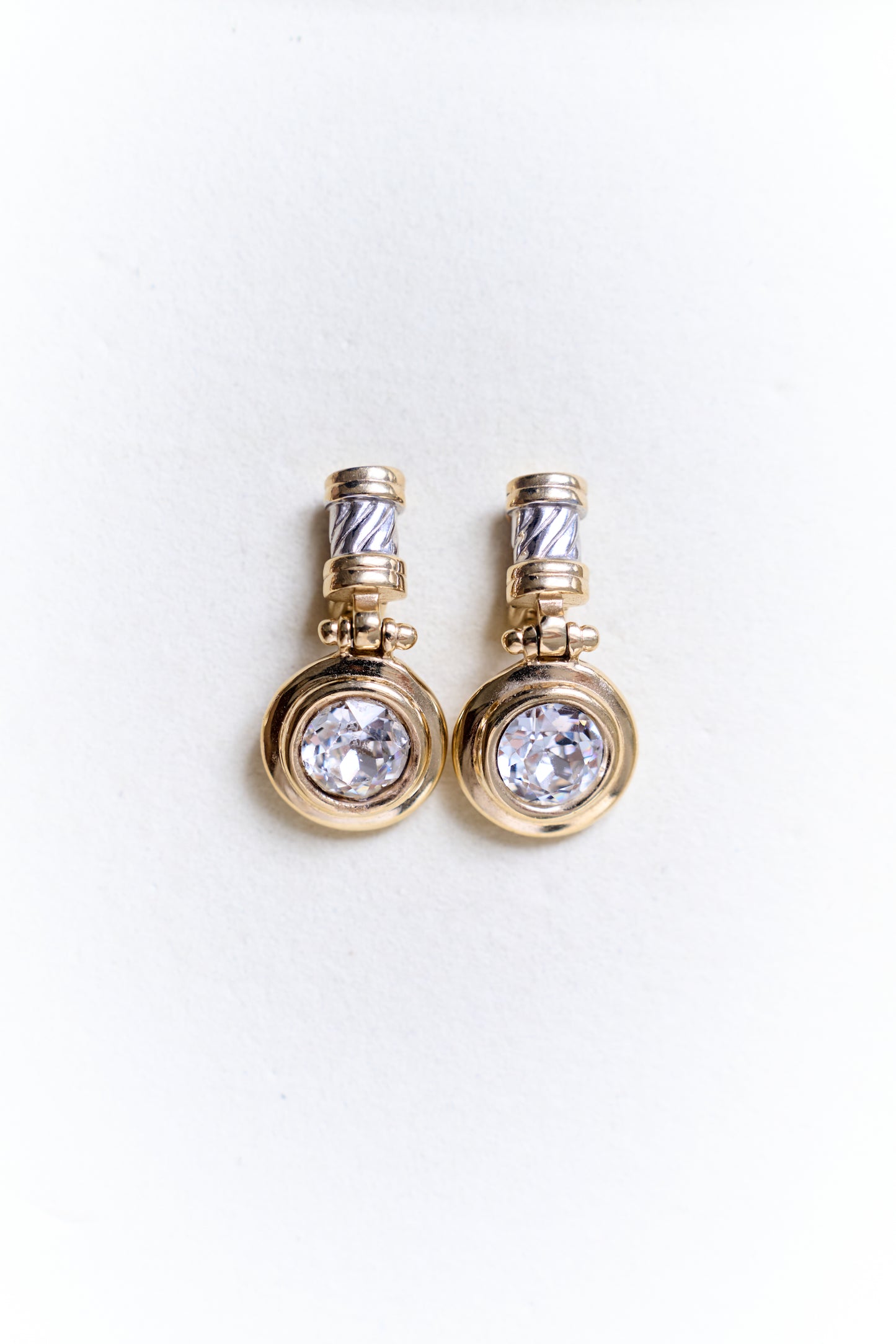Large Gold Plated Earrings