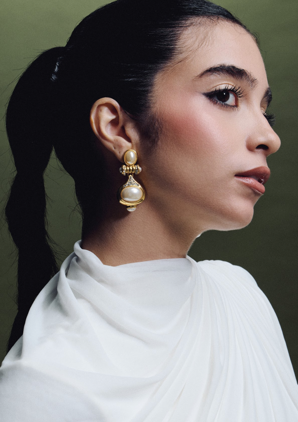 long dangle earrings
