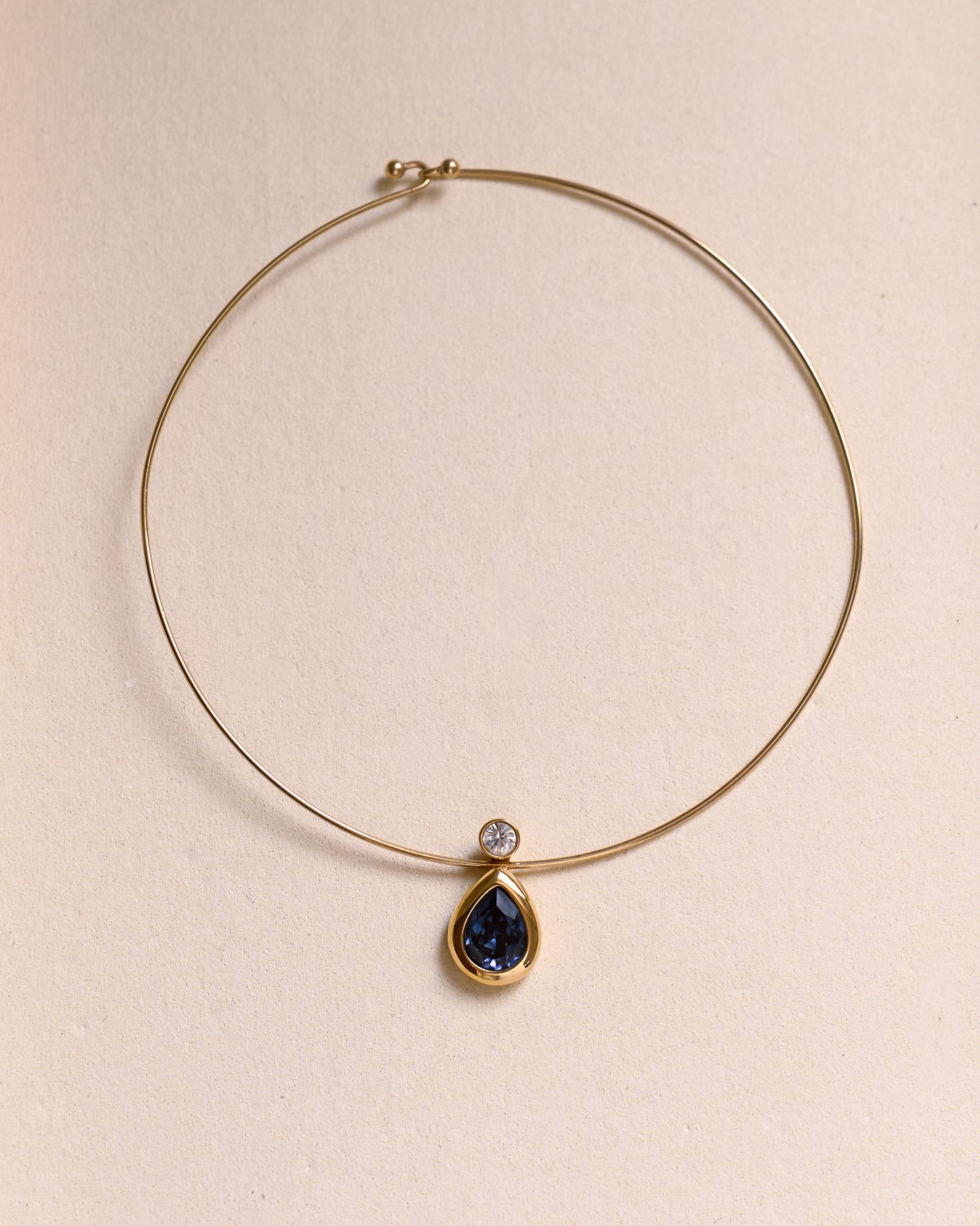 blue stone necklace