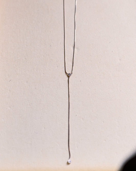 clear necklace