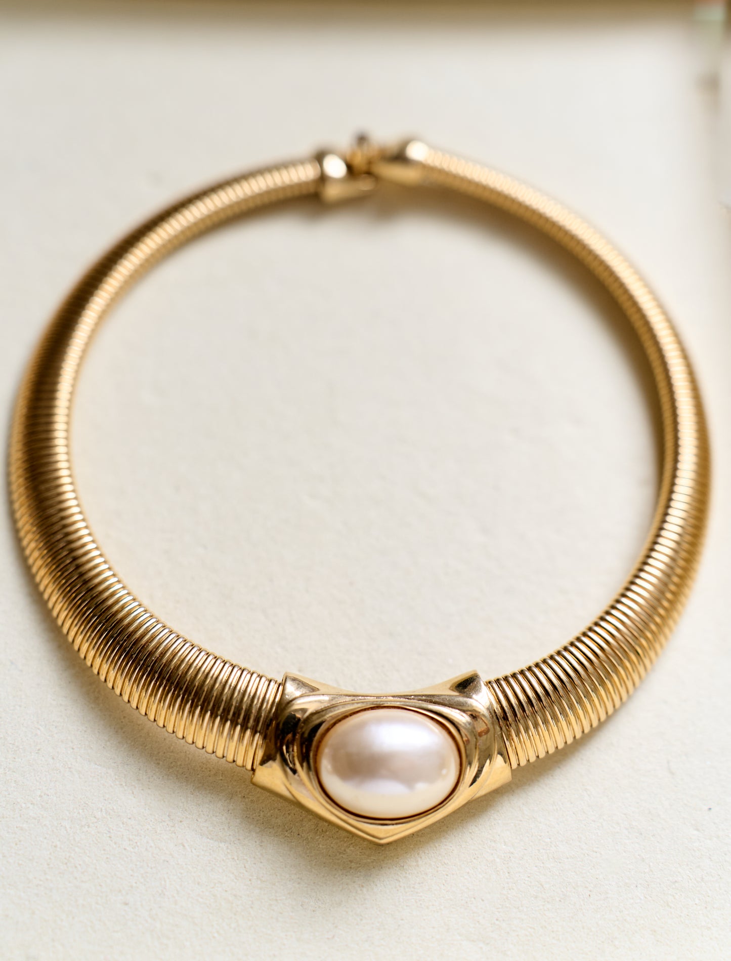 big pearl necklace
