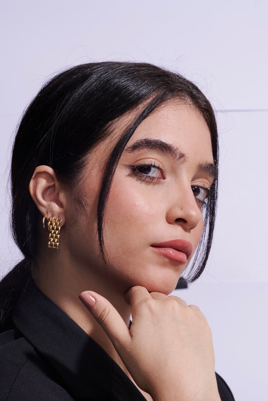 Clock Earrings