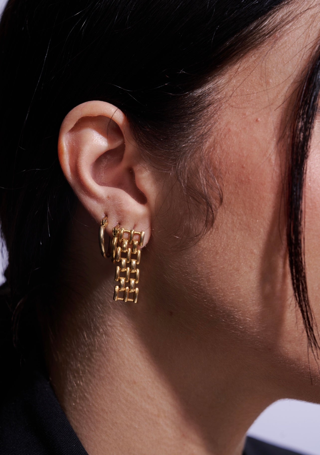 Clock Earrings