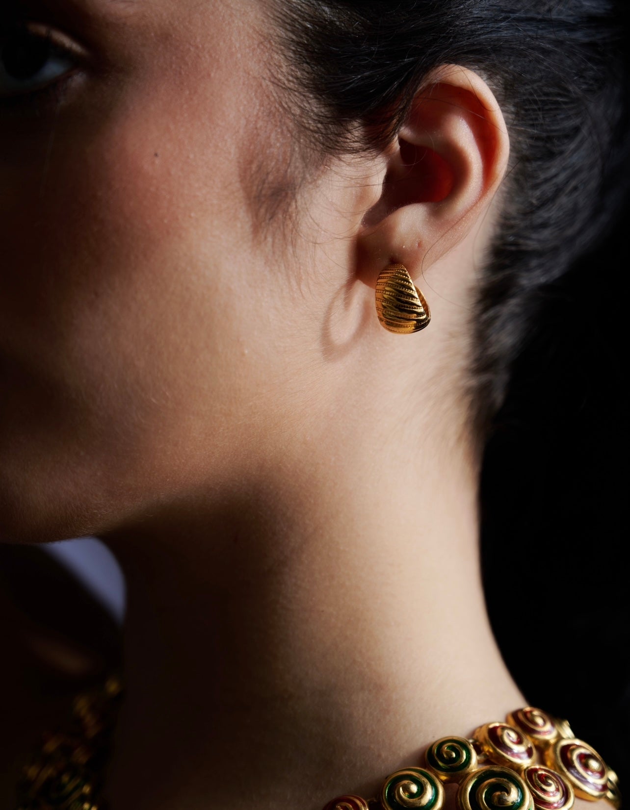 Croissant Earrings
