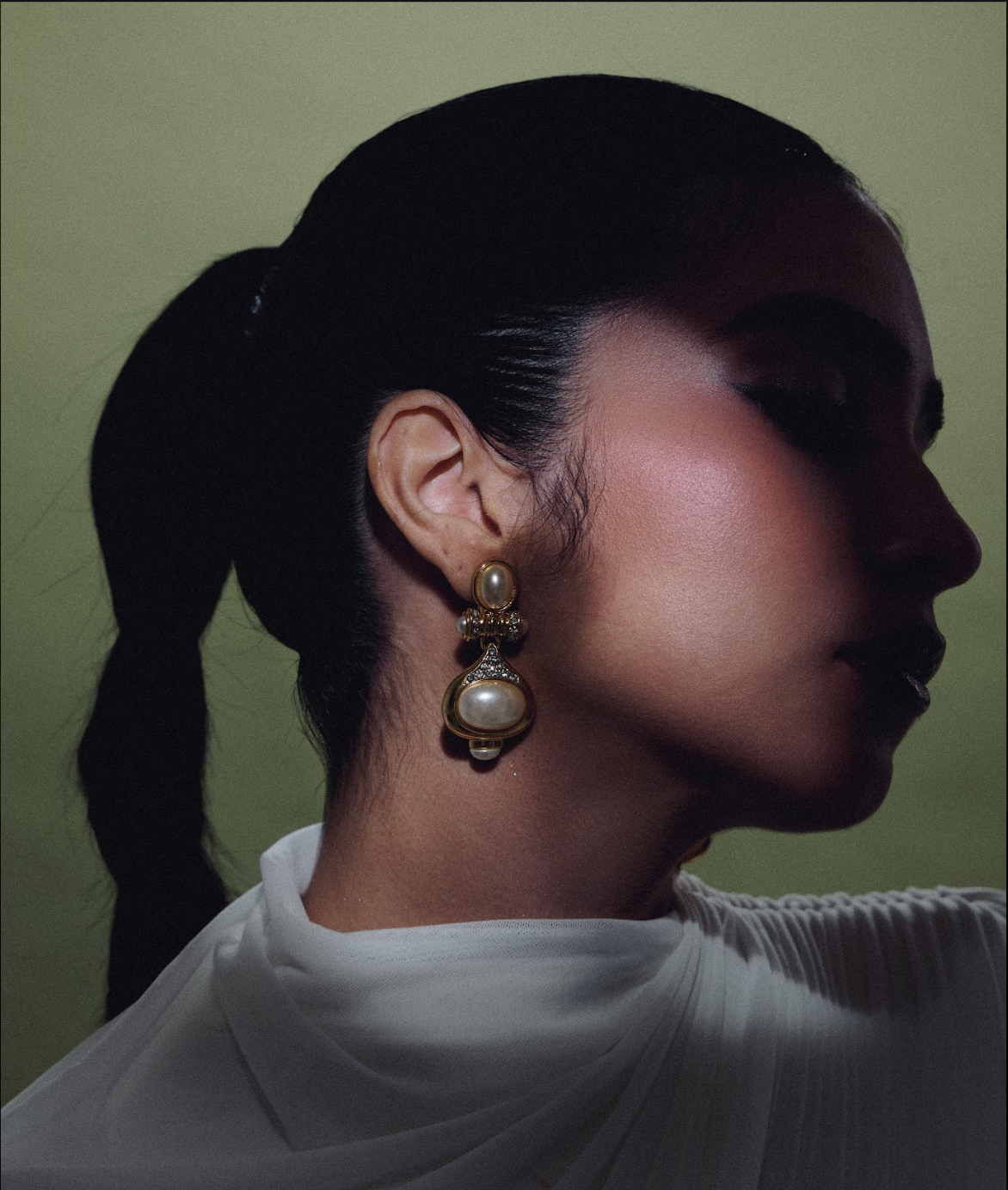 long dangle earrings