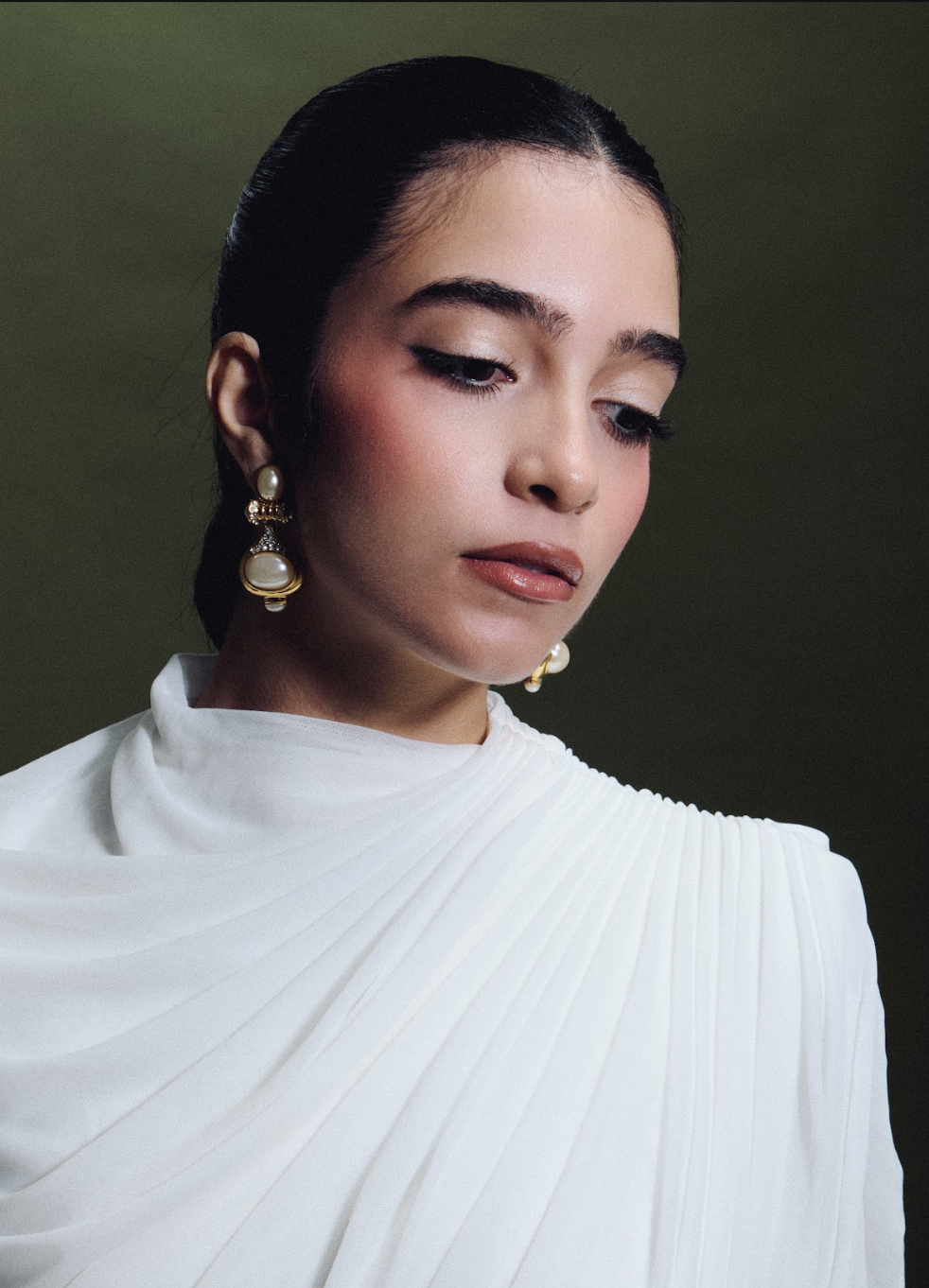 long dangle earrings