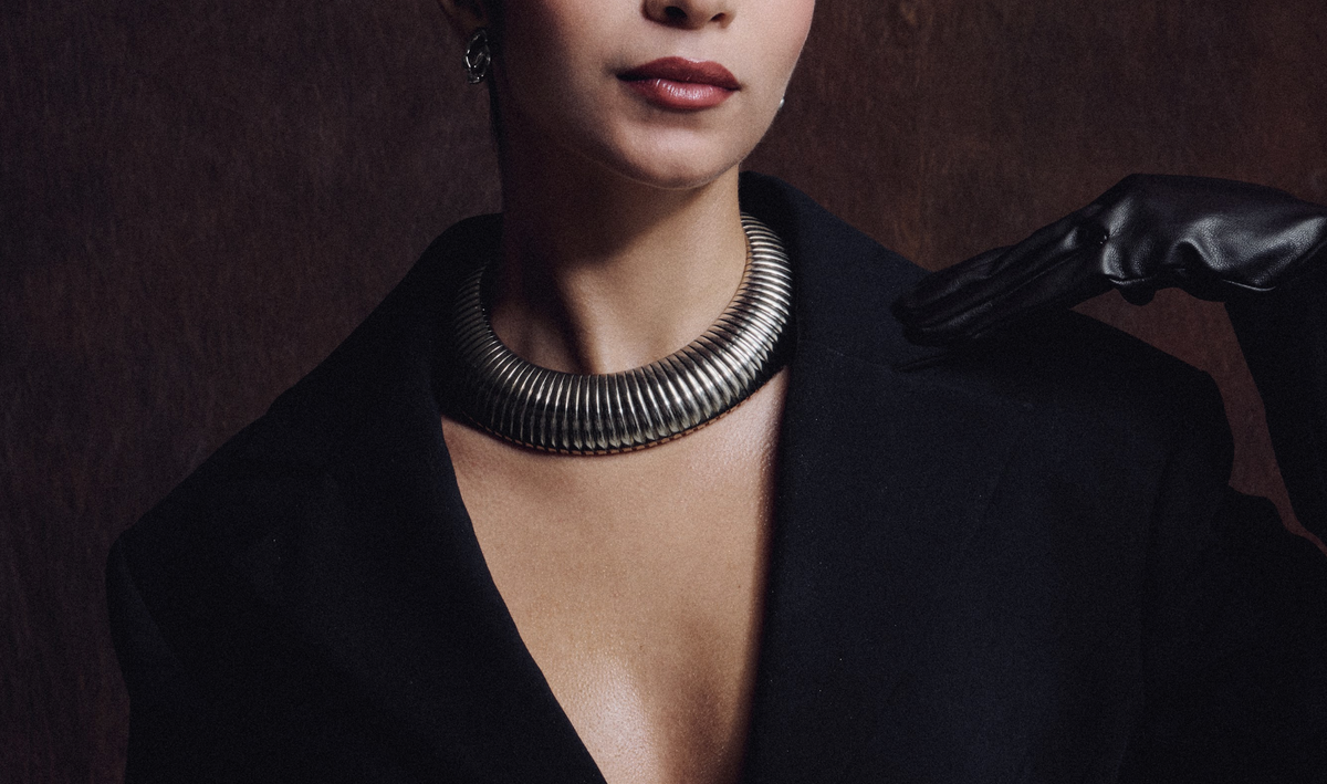 strong chunky necklace
